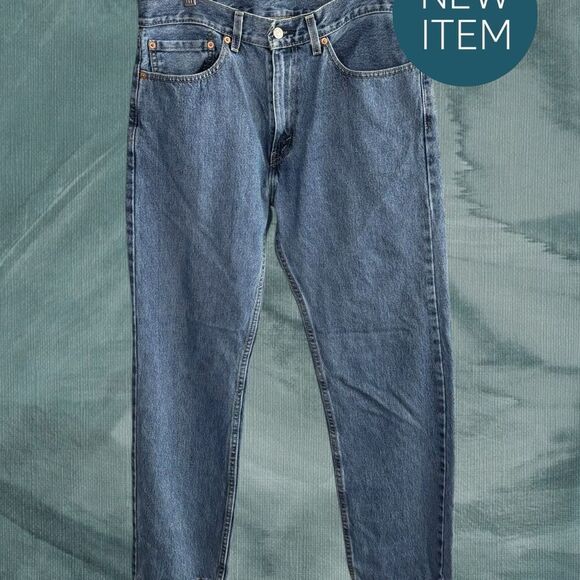 Levi's Other - Levi's Blue Straight-Leg Jeans Classic Style